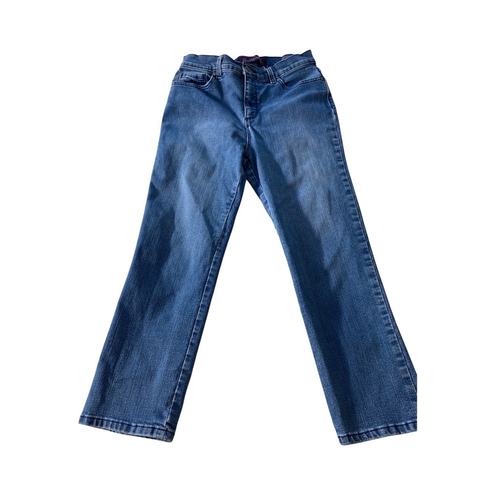 Gloria Vanderbilt Amanda Jeans Womens Size 10P Blue‎ Denim Classic Fit